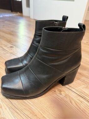 Intentionally Blank leather boots